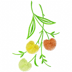 Flowers And Tree Embroidery Design 10 Flowers And Tree Embroidery Design 10